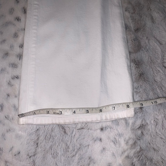 Citizens of Humanity White Ingrid Stretch Low Waist Flare Jeans - Picture 5 of 10